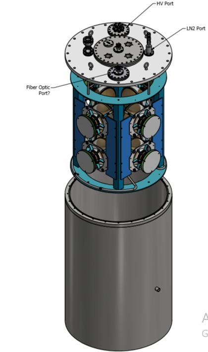Private Pyle cryostat CAD
